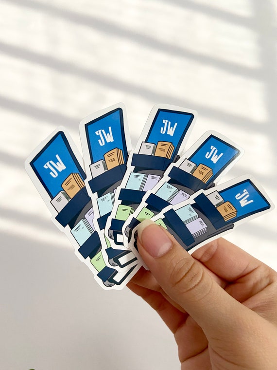 Jw Stickers/ Jw Cart/ Jw Carrito/ Jw Stationary/ Jw Gifts Etsy India