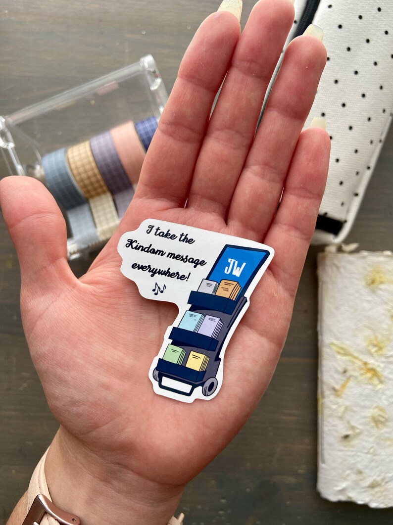 Jw Stickers/ Jw Cart/ Jw Carrito/ Jw Stationary/ Jw Gifts Etsy India