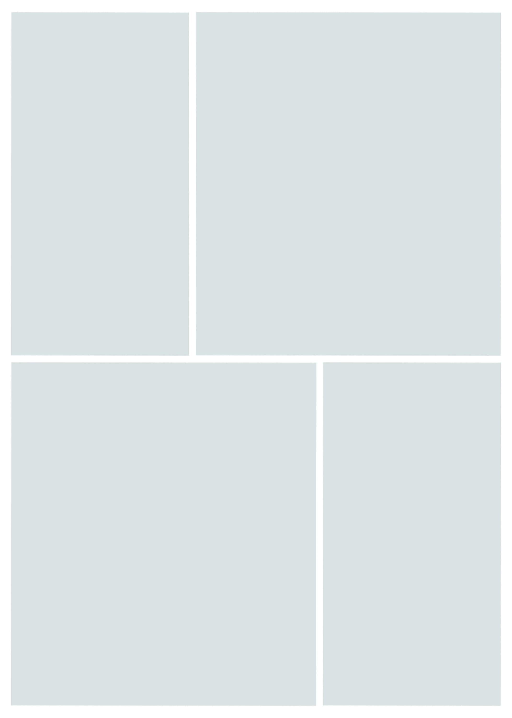 50 A4 Photo Collage Template Wedding Photo Collage Template Etsy UK