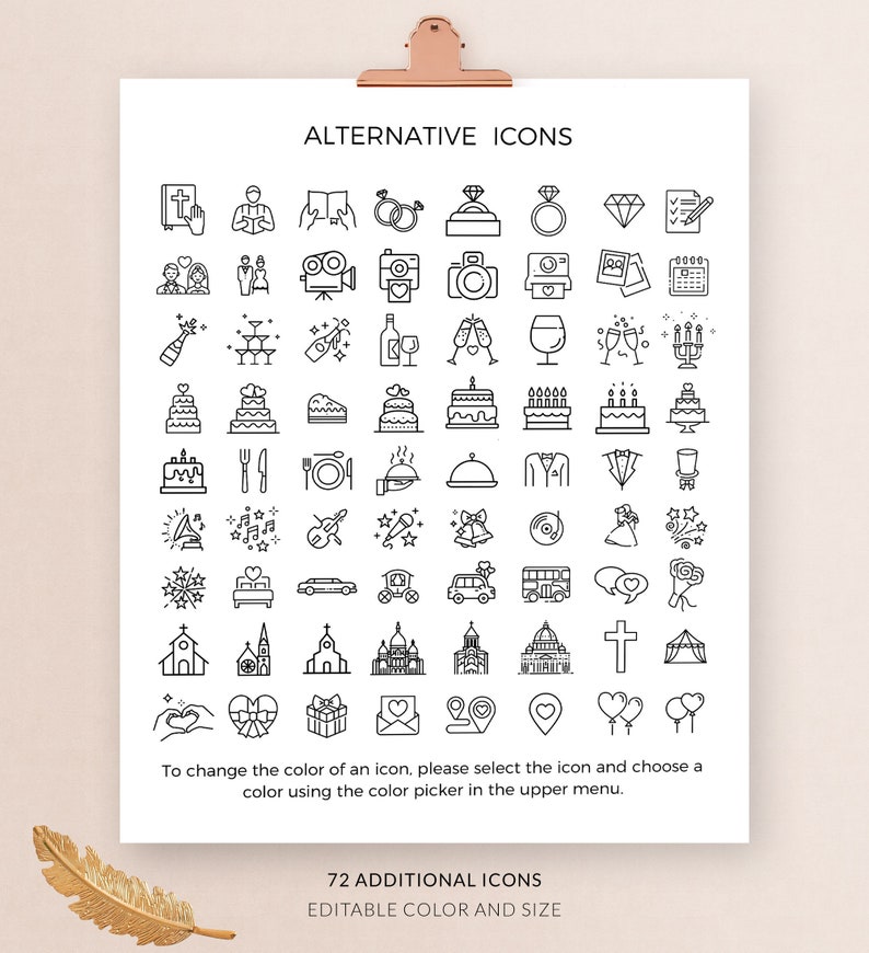 Minimal Script Wedding Timeline Board Template Simple Wedding - Etsy