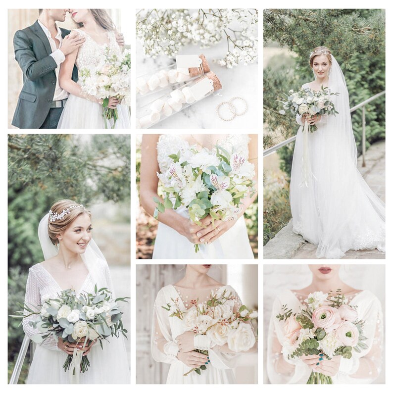 5x5 Photo Collage Template Storyboards / Instagram Collage / Moodboards