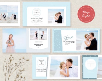 300 plantillas para álbumes de bodas: plantilla para álbum de fotos de 12 x 12, plantilla de acordeón, plantilla para álbum de 8 x 8 para fotografía, plantillas para Photoshop