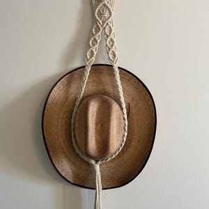 Boho Macrame Hat Hanger