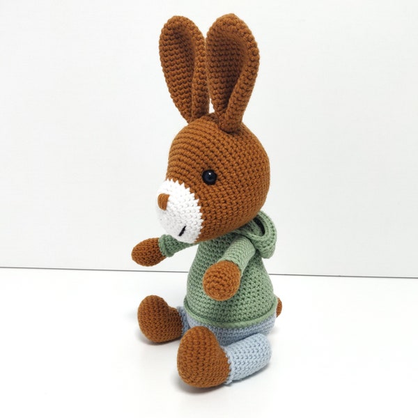 Knuffel konijn, paashaas, Pasen konijn, Pasen decoratie, Easter bunny, Baby gift, Easter hunt prize, stuffed animal for baby, for newborn