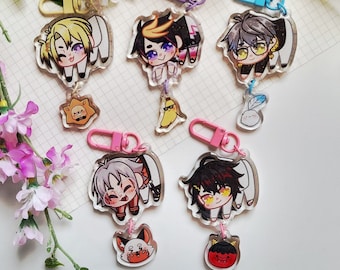 Luxiem Acrylic Epoxy Charms [NIJISANJI EN] (now 50% off)