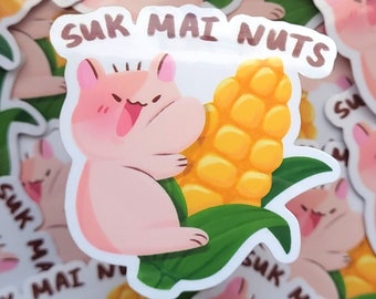 Suk Mai Nuts Ham Sticker