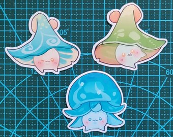 Genshin Impact Floating Fungus Stickers