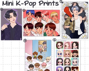 K-Pop Mini Prints