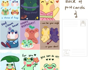 Cute Frog Postcards