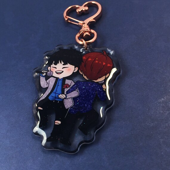 Bts Sope Otsukare Epoxy Acrylic Charm Etsy - roblox id codes bts otsukare