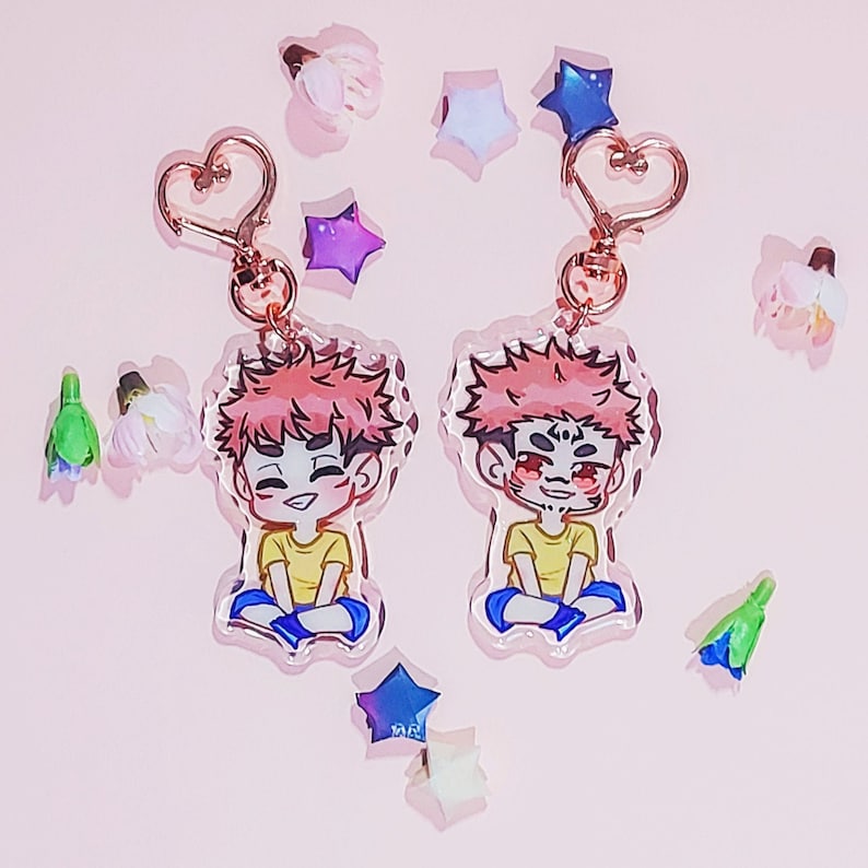 Yuuji Epoxy Acrylic Charm