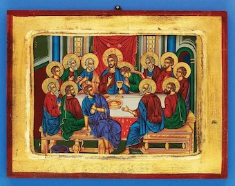 Imported Greek Icon - Last Supper