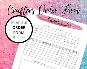 Scentsy Order Form - Etsy Ireland