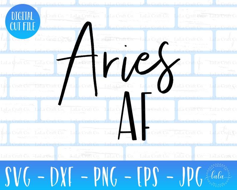 Download Aries AF Svg Zodiac Astrology Sign Svg Horoscope Designs | Etsy