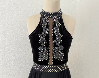 Dance costume | Latin dance costume | Custom dance costumes for competition | Latin ballroom dresses | Bachata leotard