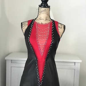Latein Ballsaal Kleid, Bachata Tanzkleid, Salsa Tanzkleid, zweiteiliges Set