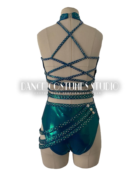 Traje de baile personalizado Jazz Lirico Contemporaneo 2 trajes de PC Disfraces de rendimiento Disfraces de baile de ninas Pole Dance Etsy Mexico