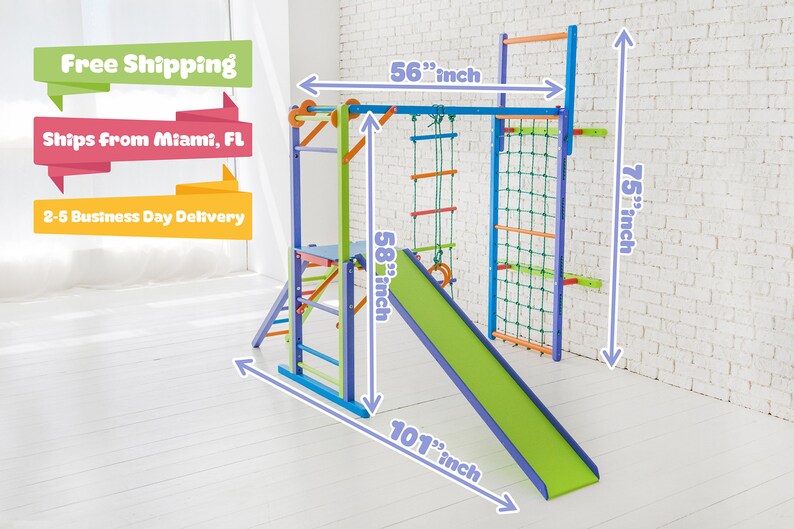 Kids Indoor Jungle Gym Play Mat Kids Activity Play Kids Etsy