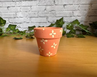 2インチの手描き植物用ポット - Etsy 日本