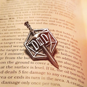 Dungeons and Dragons  Sword Pin - Roll for Initiative metal pin - DnD pin