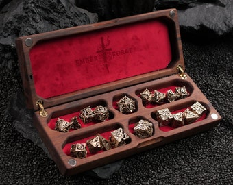 Ember Forge LARGE Premium dice box & dice tray made by Rathskellers