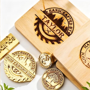 Custom Branding Iron for Woodworking, Personalized Adjustable Temp Electric Wood Burning Stamp for Gift, Wood Branding Iron Custom image 10
