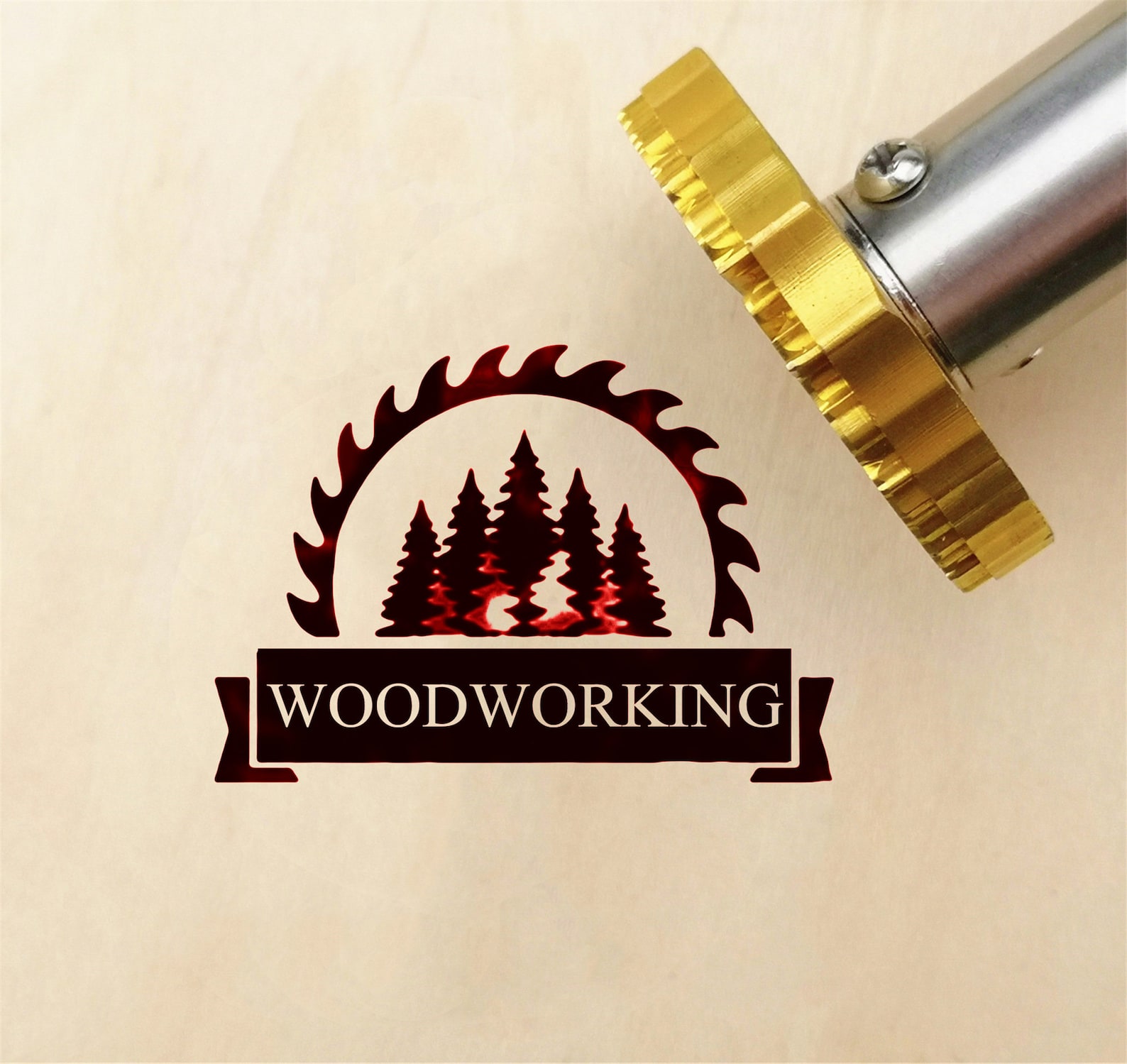 Custom logo branding iron / Wood branding iron / Electric | Etsy