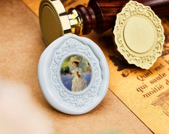 Timbro sigillo di cera personalizzato in rilievo per matrimonio, coppie, personalizzato qualsiasi logo, kit sigillo di cera personalizzato per regalo di nozze, kit timbro di cera iniziali