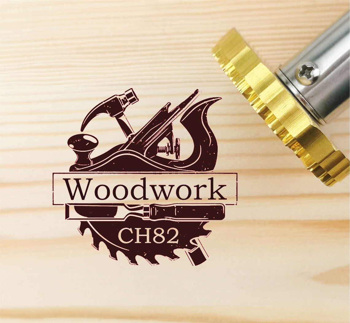 Custom logo electric wood branding iron / Wood brand stamp / Etsy