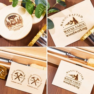 Custom wood burning stamp for woodworking , Any logo can be engraved , Electric wood stamp custom , Custom branding iron for wood