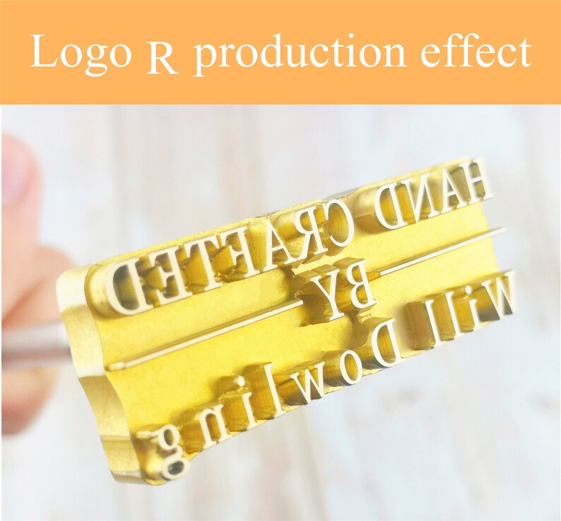 Custom wood branding iron for woodworkers / Wood burning stamp Etsy