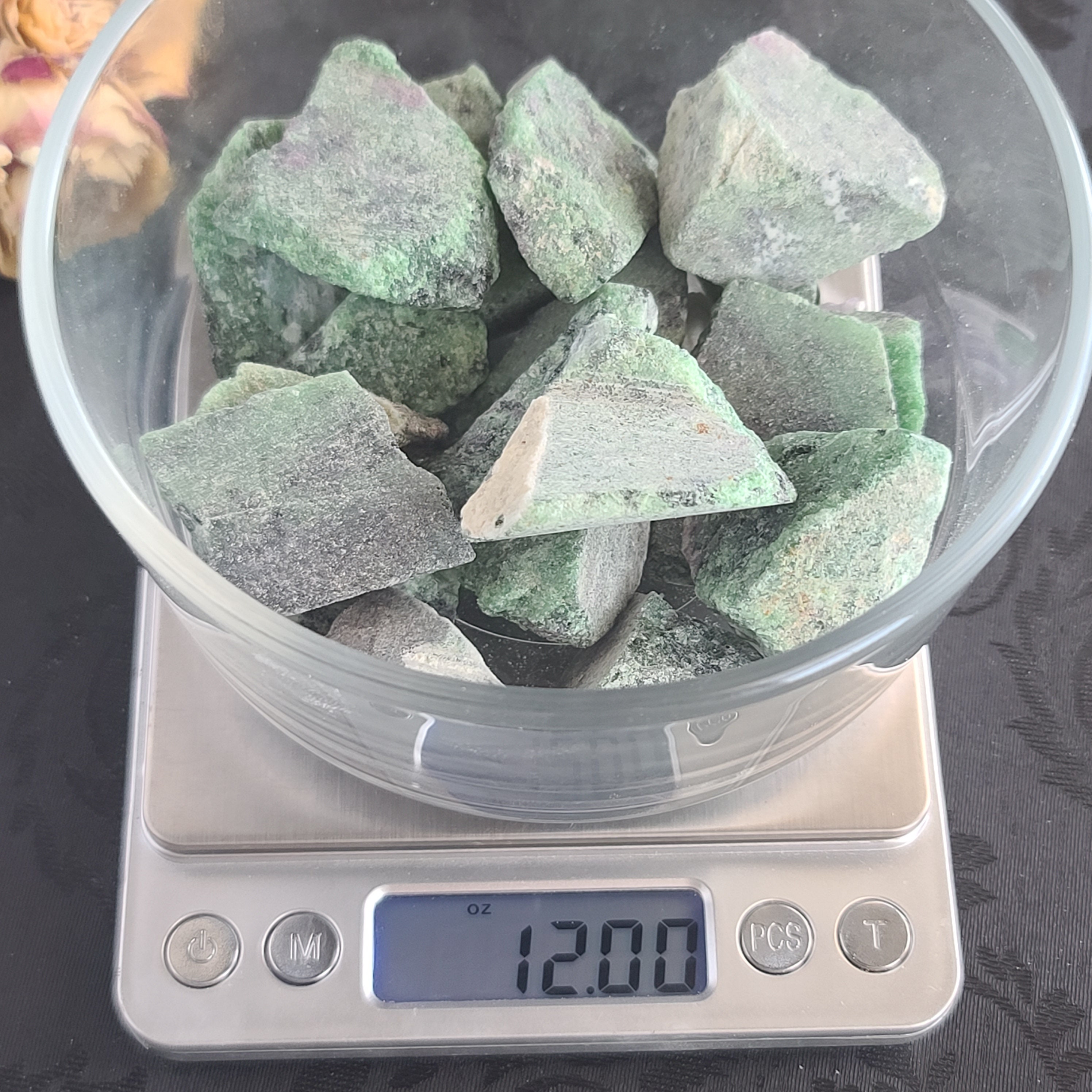 Ruby Bulku Ruby Zoisite Rough Crystal Chunks, Bulk Lots of Natural Gemstones for ...