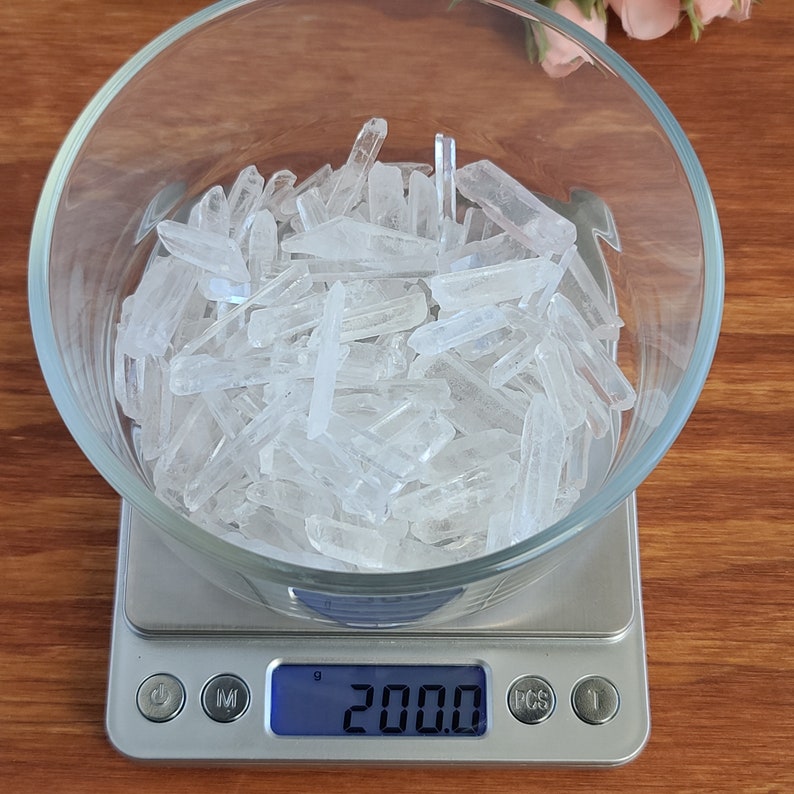 Small Quartz Crystal Shard Points Imperfect Bulk Crystals Etsy