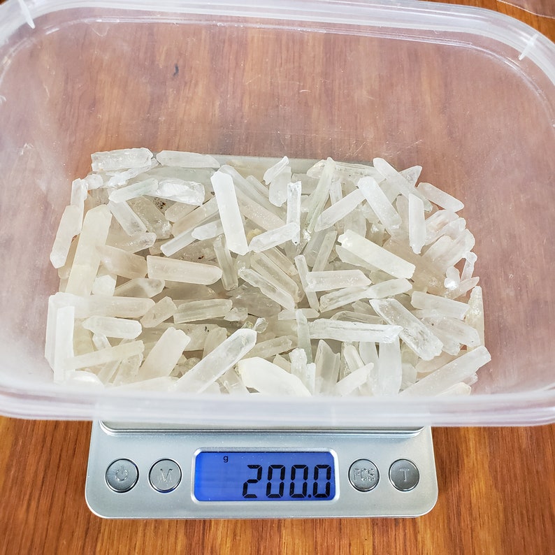 Small Quartz Crystal Shard Points Imperfect Bulk Crystals Etsy