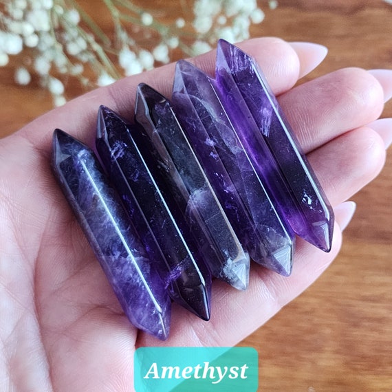 Commercio All'ingrosso Bastoni Quarzo Cristallo Punto Di Guarigione Reiki Bacche - Foto 3