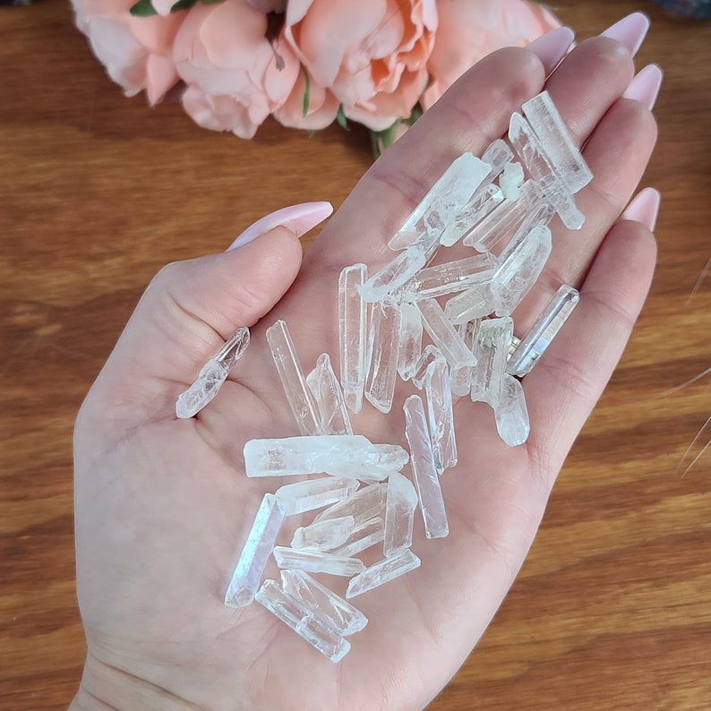 Small Quartz Crystal Shard Points Imperfect Bulk Crystals Etsy