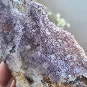 Purple Fluorite Cube Cluster, Zoned Color, Rare Crystal Specimen for Decor or Crystal Grids (139FC)