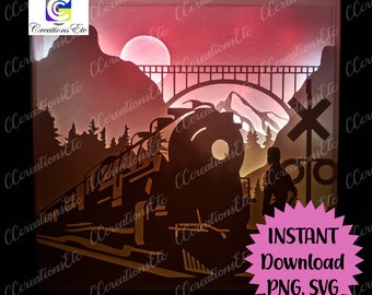 Download Svg 3d Train Etsy