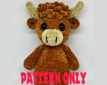 Highland Cow Pattern