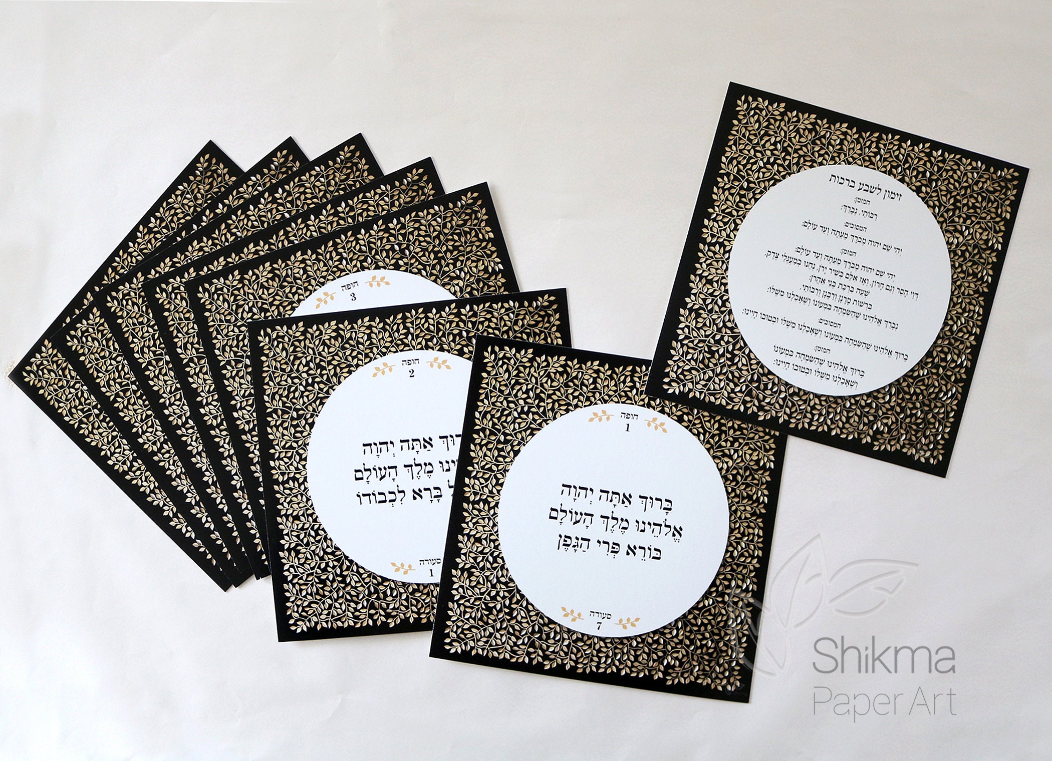 Lot De 6 Cartes De Vœux Avec Peinture Diamant - Cartes De