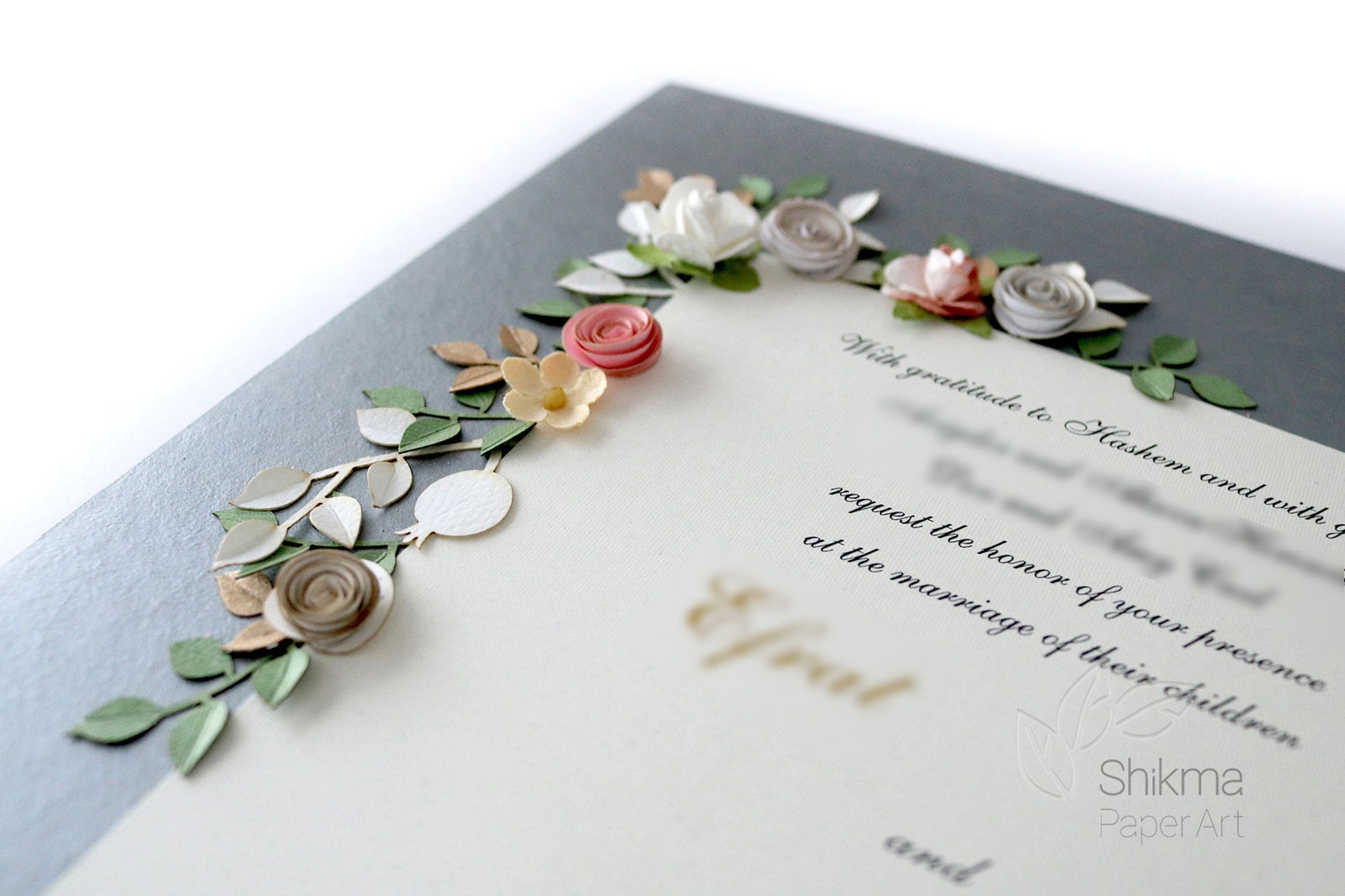 Wedding Invitation Keepsake Wedding Invitation Display 3D Etsy