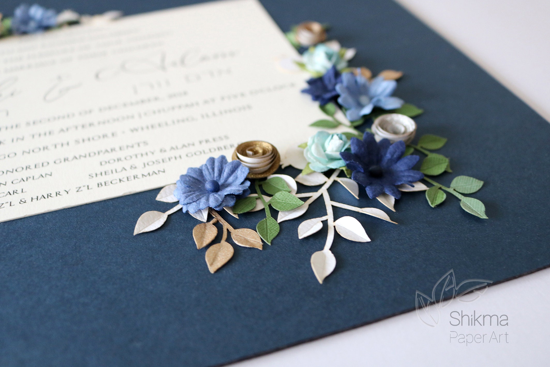 Wedding Invitation Keepsake Wedding Invitation Display 3D Etsy