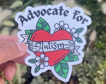 Autism Advocate Sticker