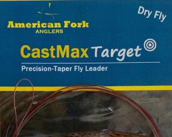 Castmax Target: Dry Fly Slackline Precision Tapered Leader -  Canada