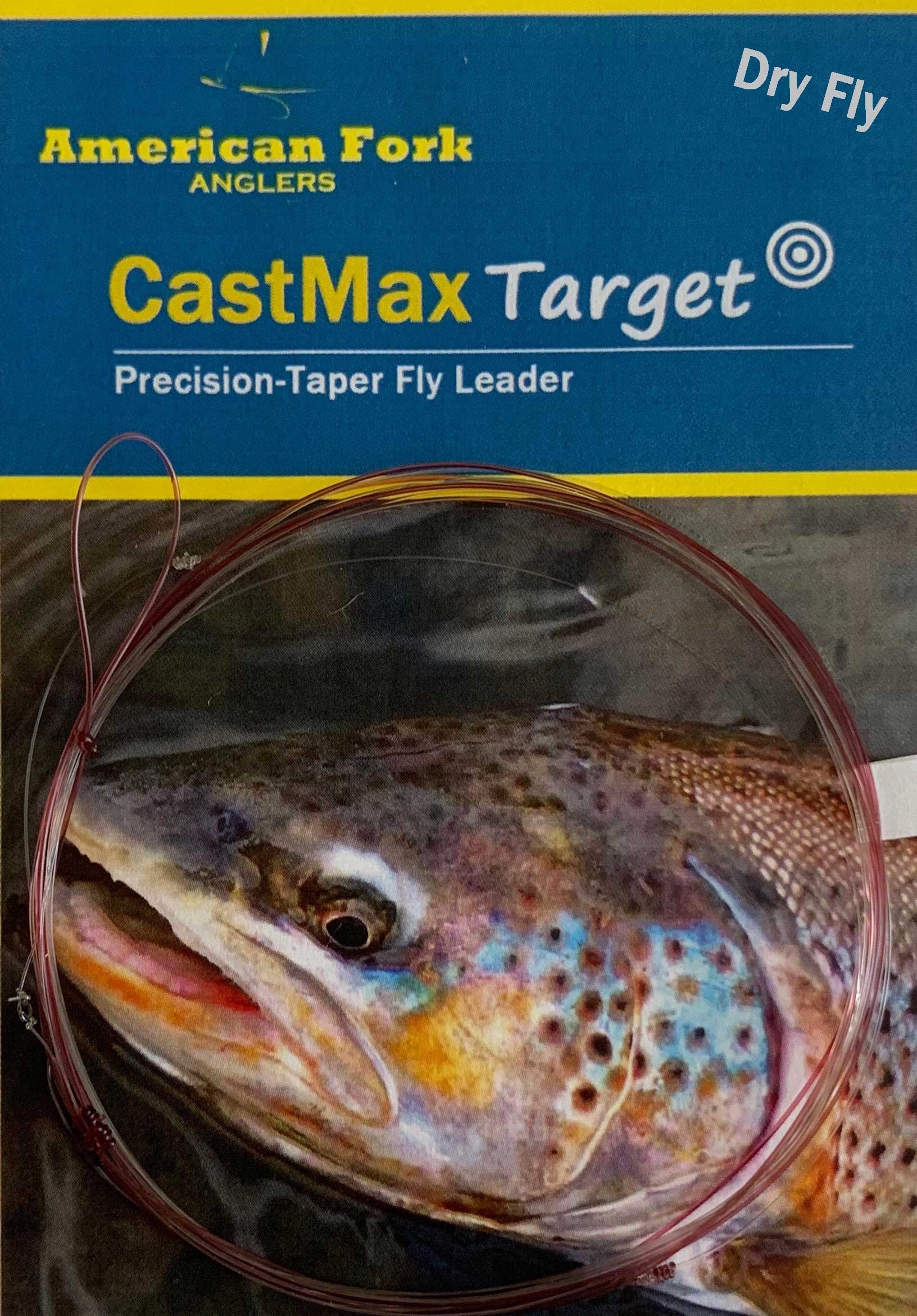 Castmax Target: Dry Fly Slackline Precision Tapered Leader 