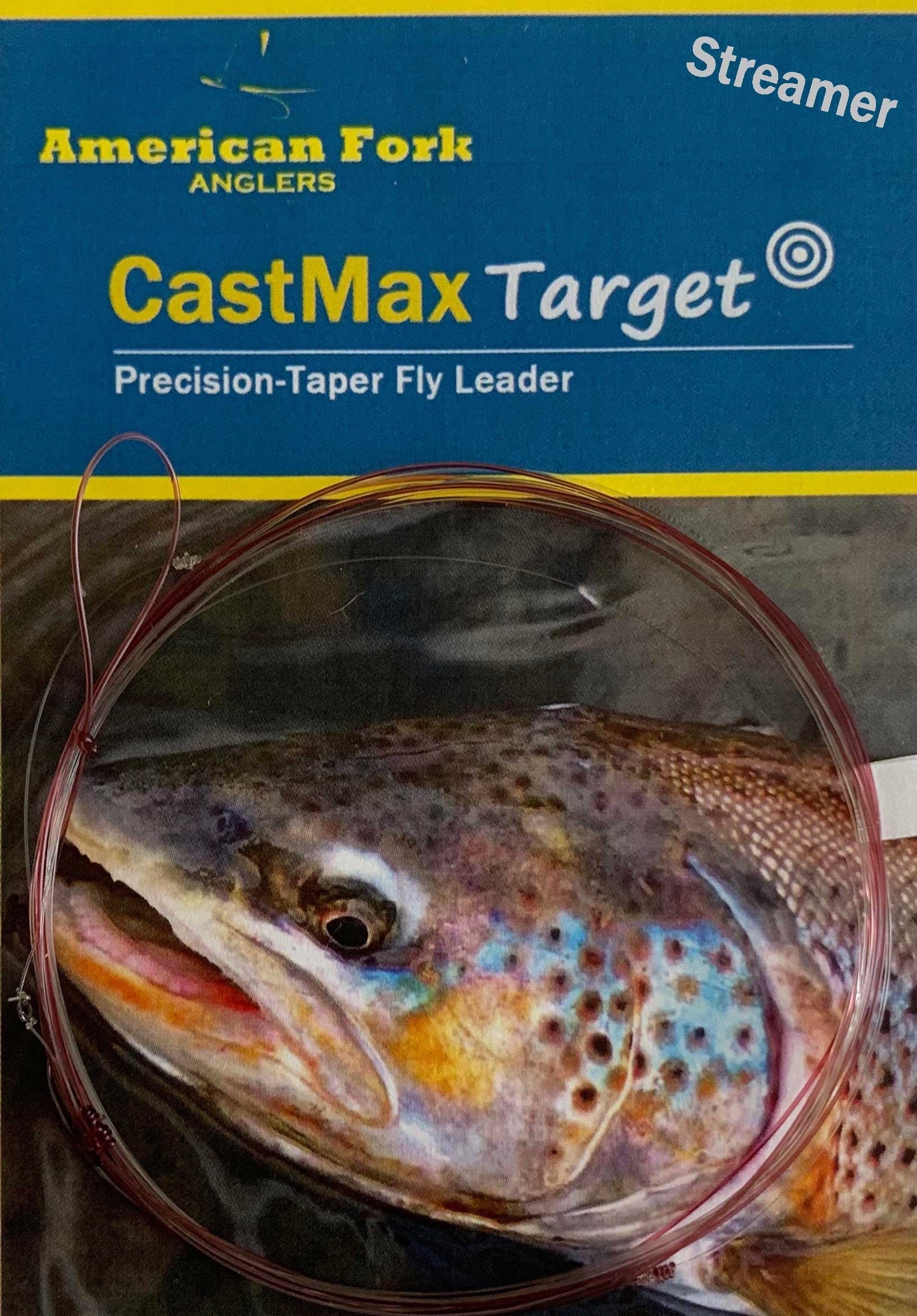 CastMax Target: Streamer Precision Tapered Leader