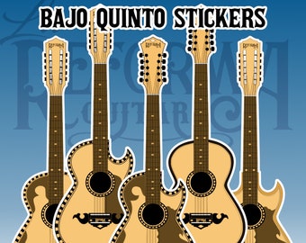 Bajo Quinto Stickers