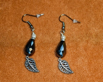 Leaf Drop Earrings