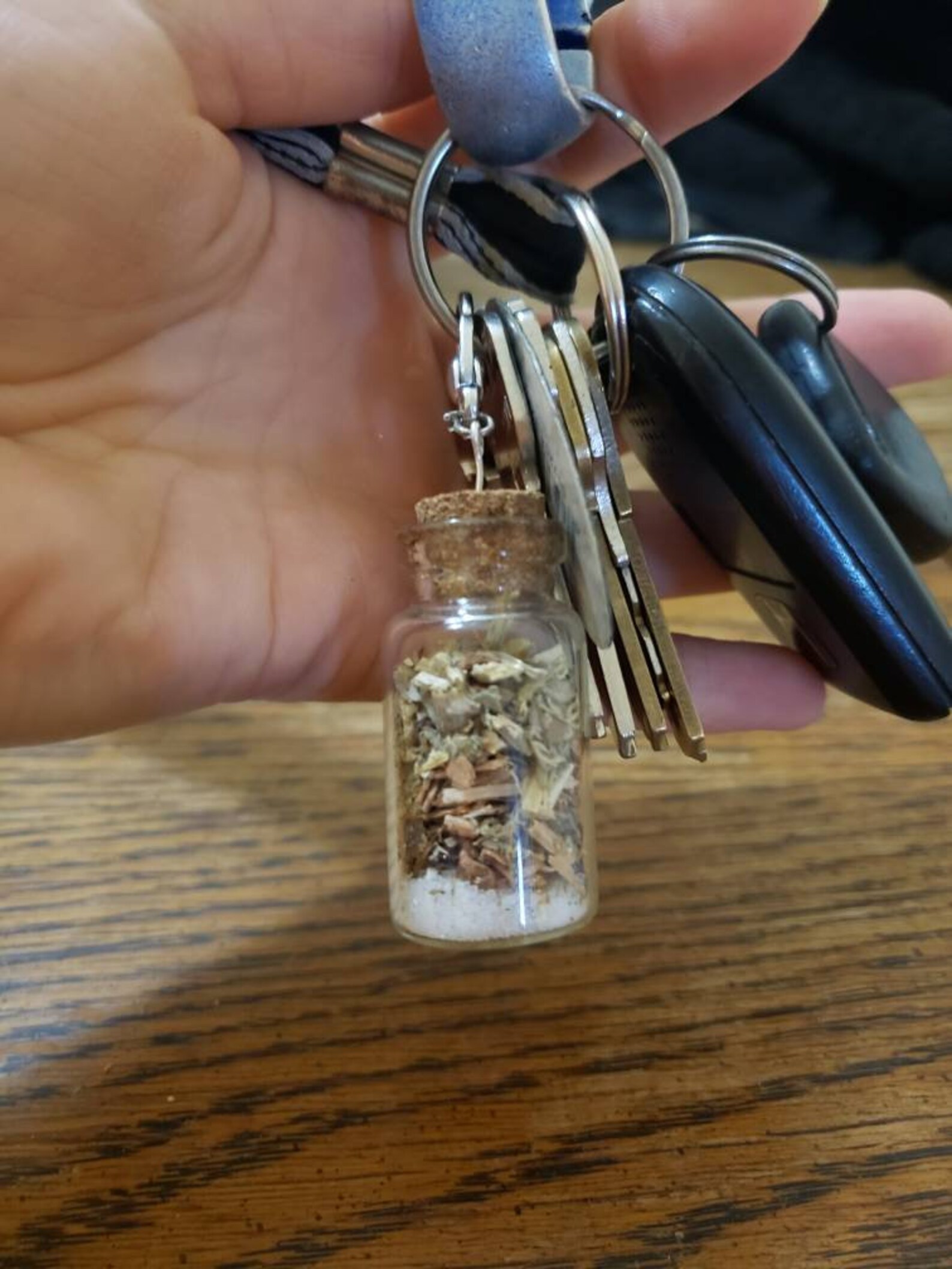 Healing Mini Spell Jar/keychain/necklace Etsy