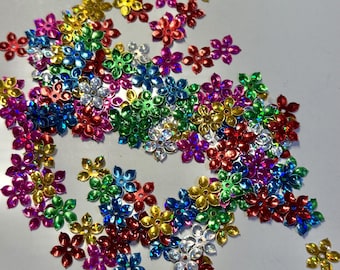 Mini Multi Color, 5 Petals, 280 pieces, 5 grams, 10mm